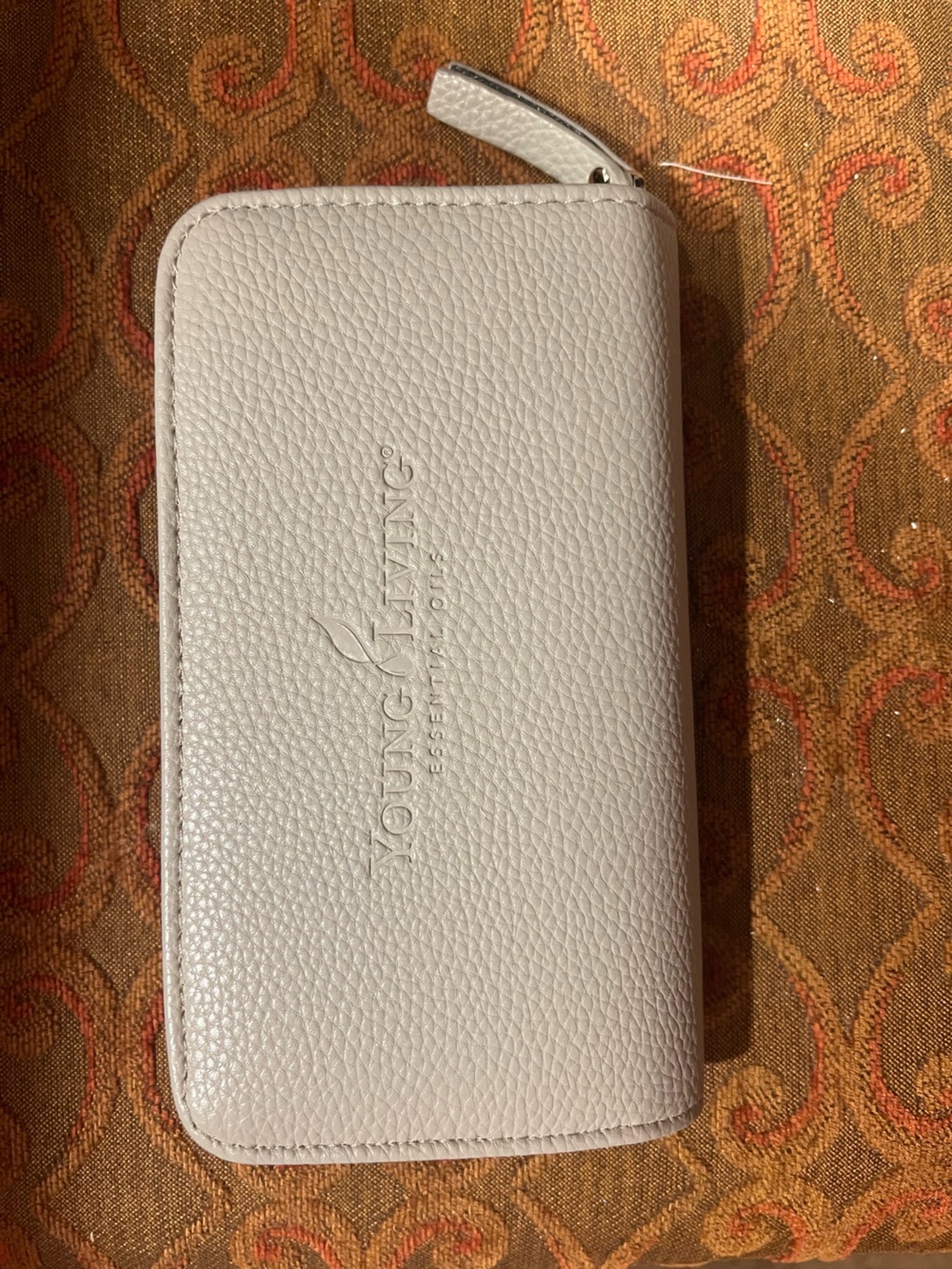 Young Living Cream Textured Essential Oils Travel Case